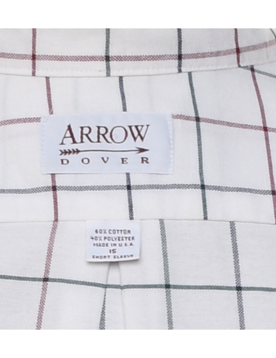 Arrow Checked Shirt - M