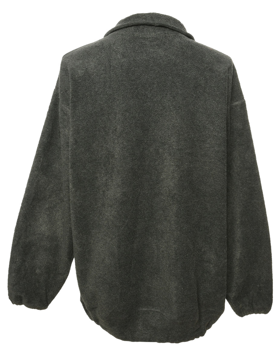Dark Grey Fleece Sweatshirt - M