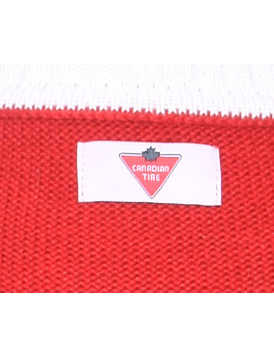 Red Christmas Jumper - S