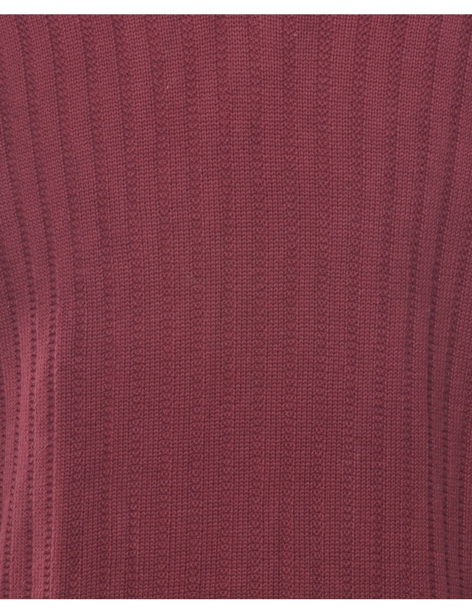 Burgundy Jumper - M