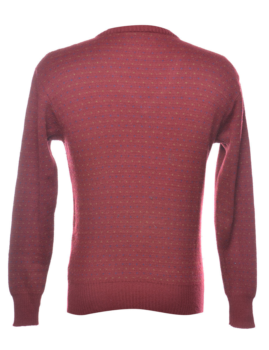 Patterned Jumper - M