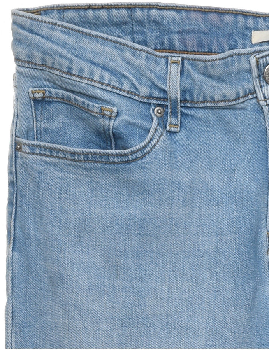 Light Wash Skinny Fit Levi's Jeans - W32 L34
