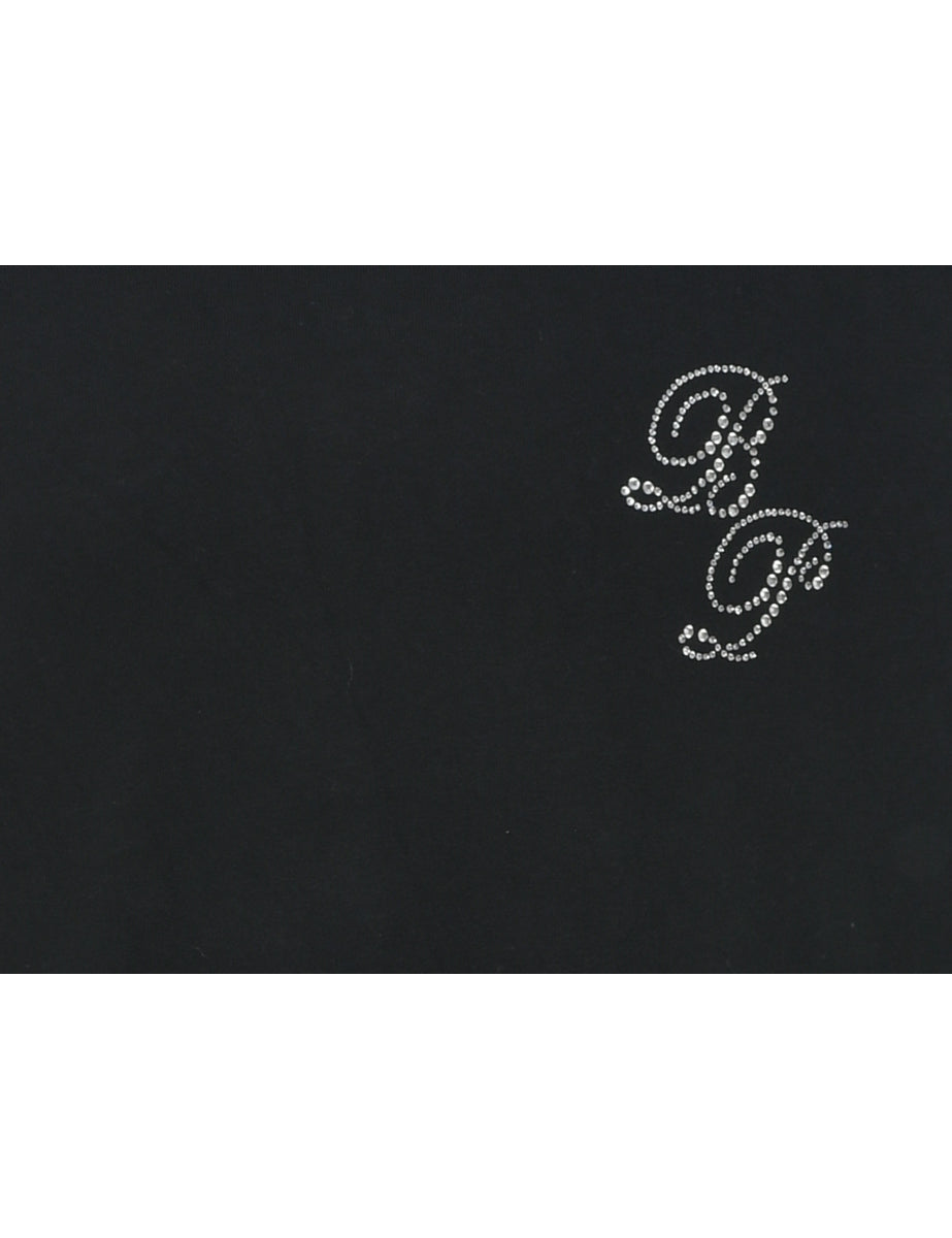 Black Baby Phat Y2K Hooded Sweatshirt - XXL