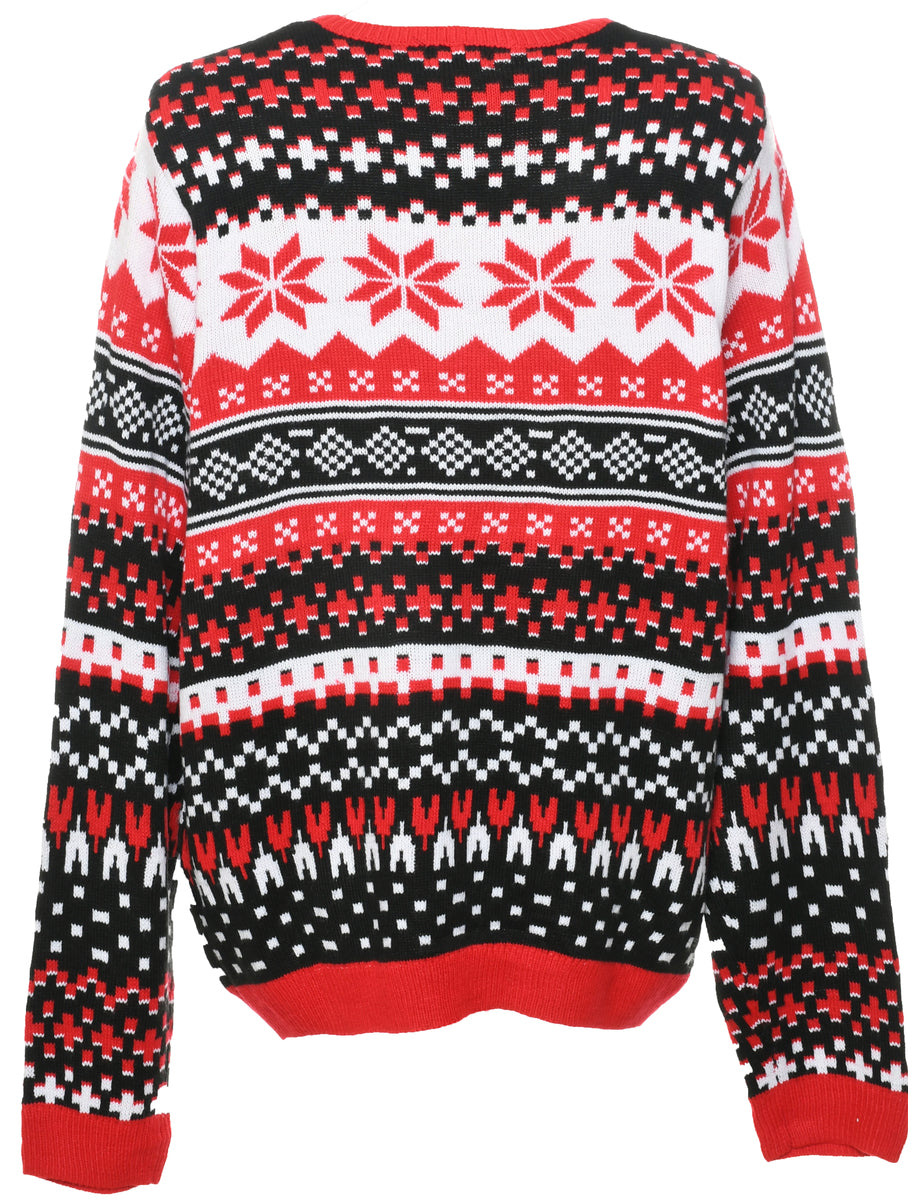 Santa Claus Christmas Jumper - XL