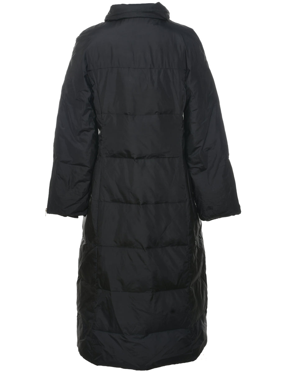 Single Breasted Puffer Jacket - L