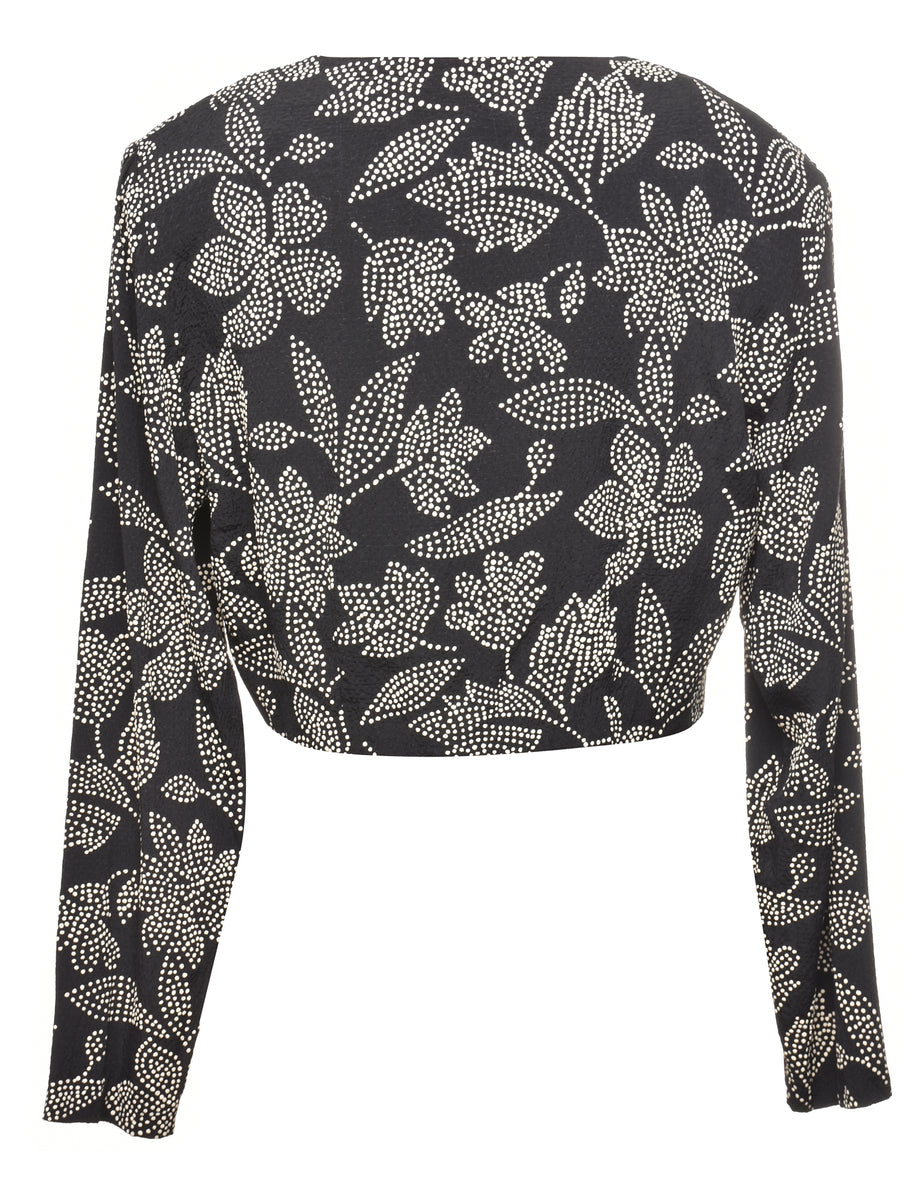 Floral Jacket - L