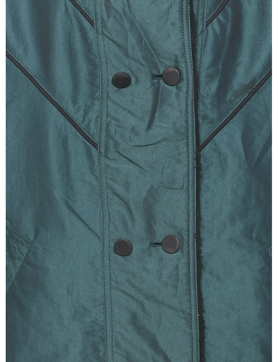 Double Breasted Trench Coat - L