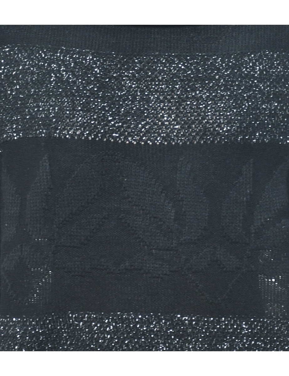 Lurex Thread Pattern Jumper - L