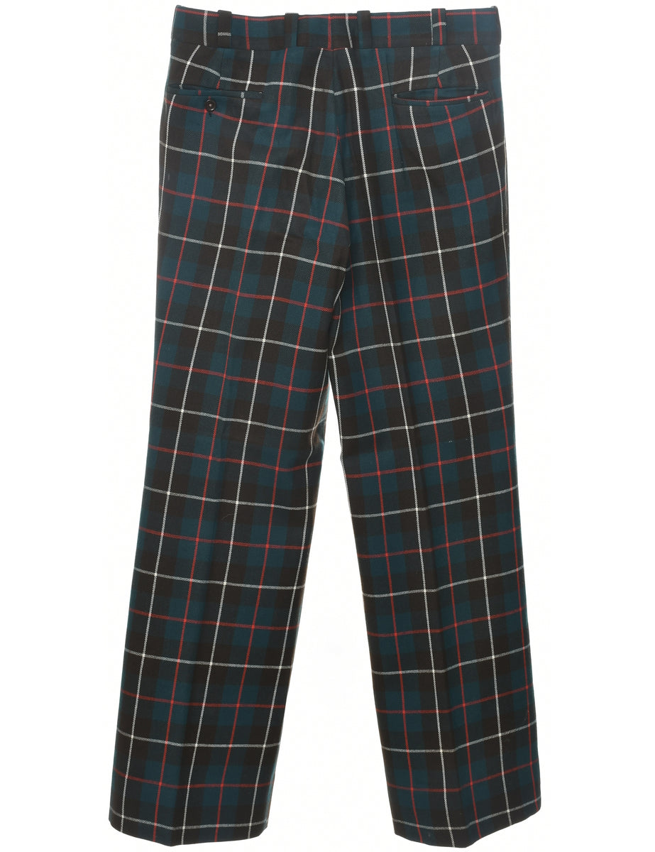 Tartan Trousers - W35 L32