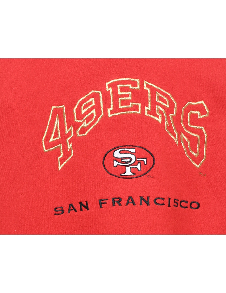 San Francisco 49 Ers Embroidered Sweatshirt - XL