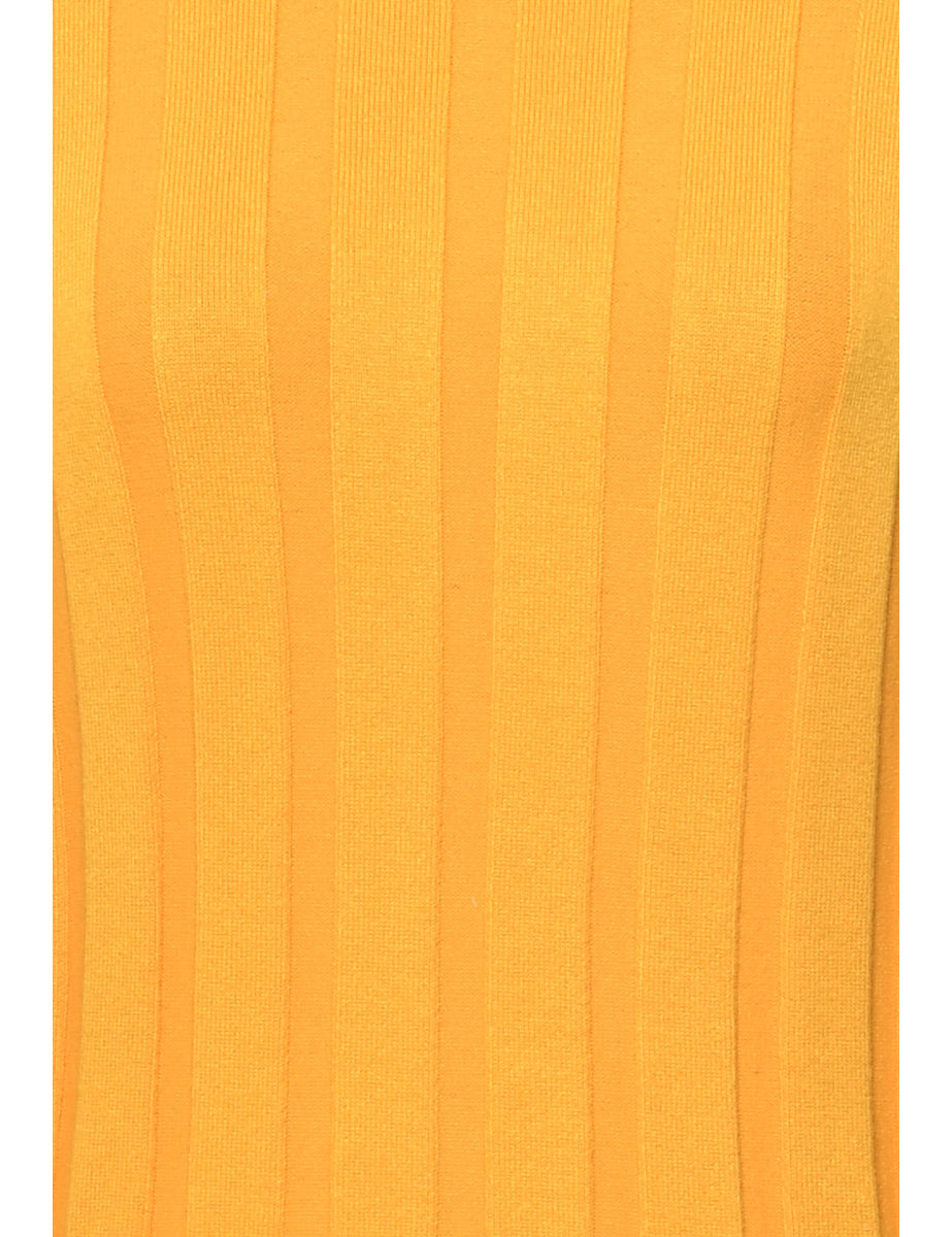 Yellow Fine Knit Jumper - M