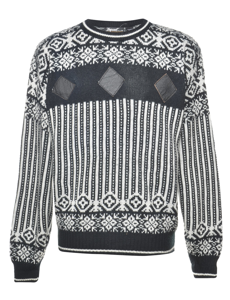 Striped Jumper - M