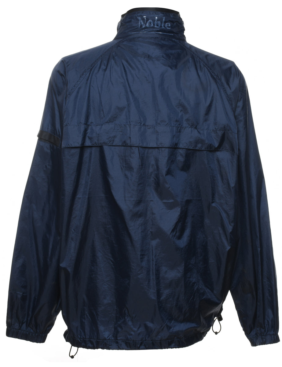 Navy Nylon Jacket - S