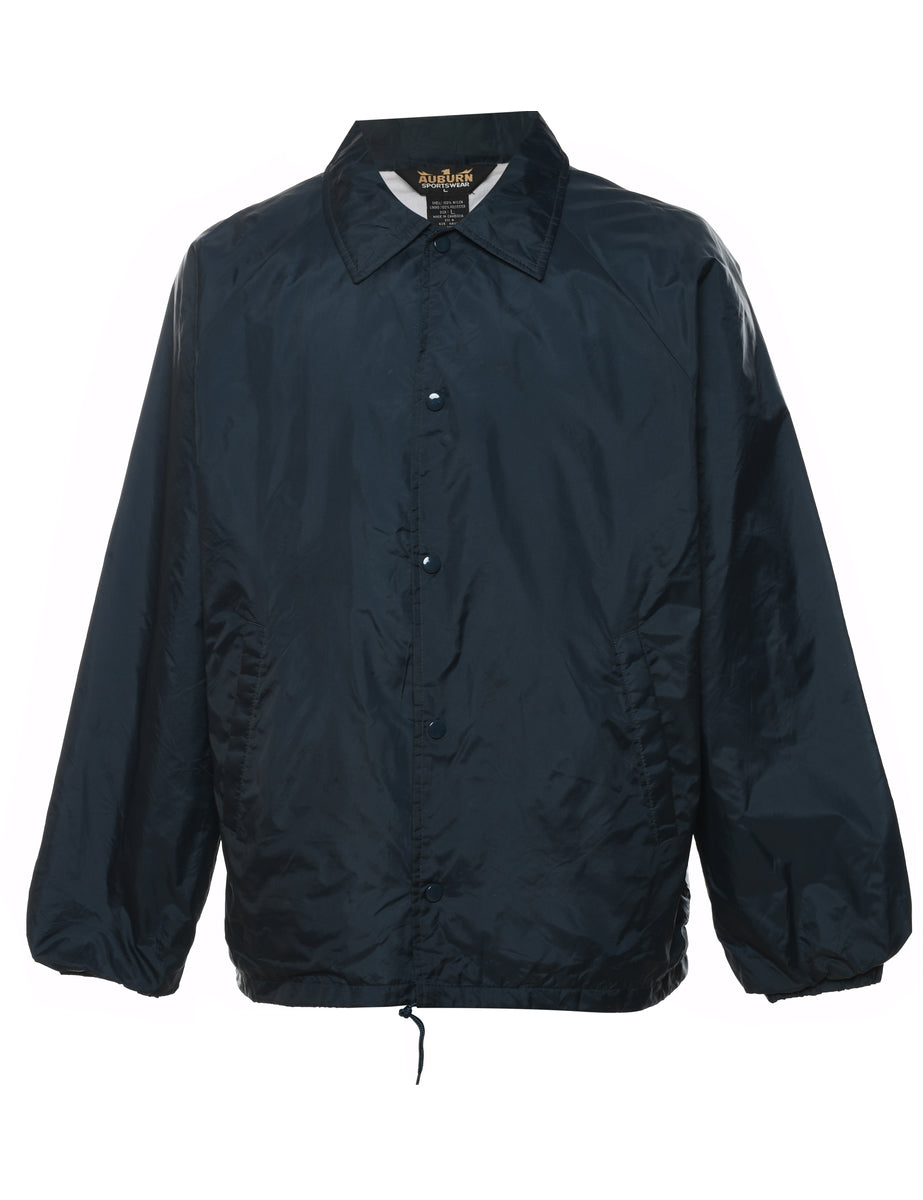 Navy Coach Jacket - L
