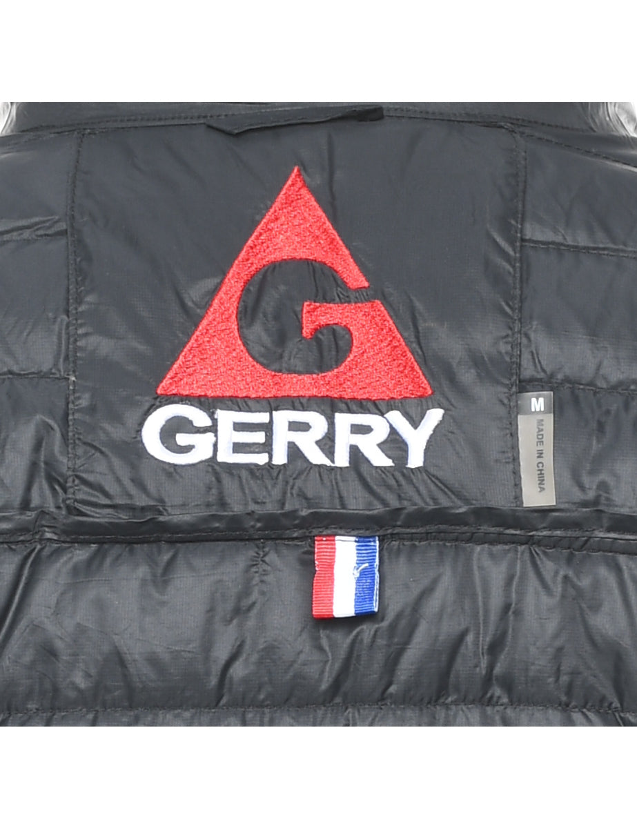 Gerry Zip Front Black Puffer Jacket - M