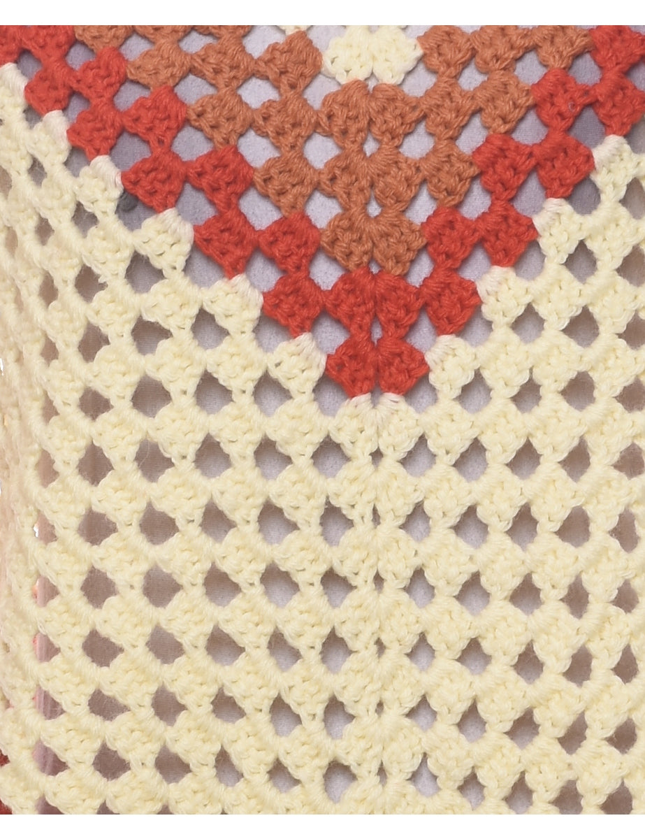 Crochet Poncho - S