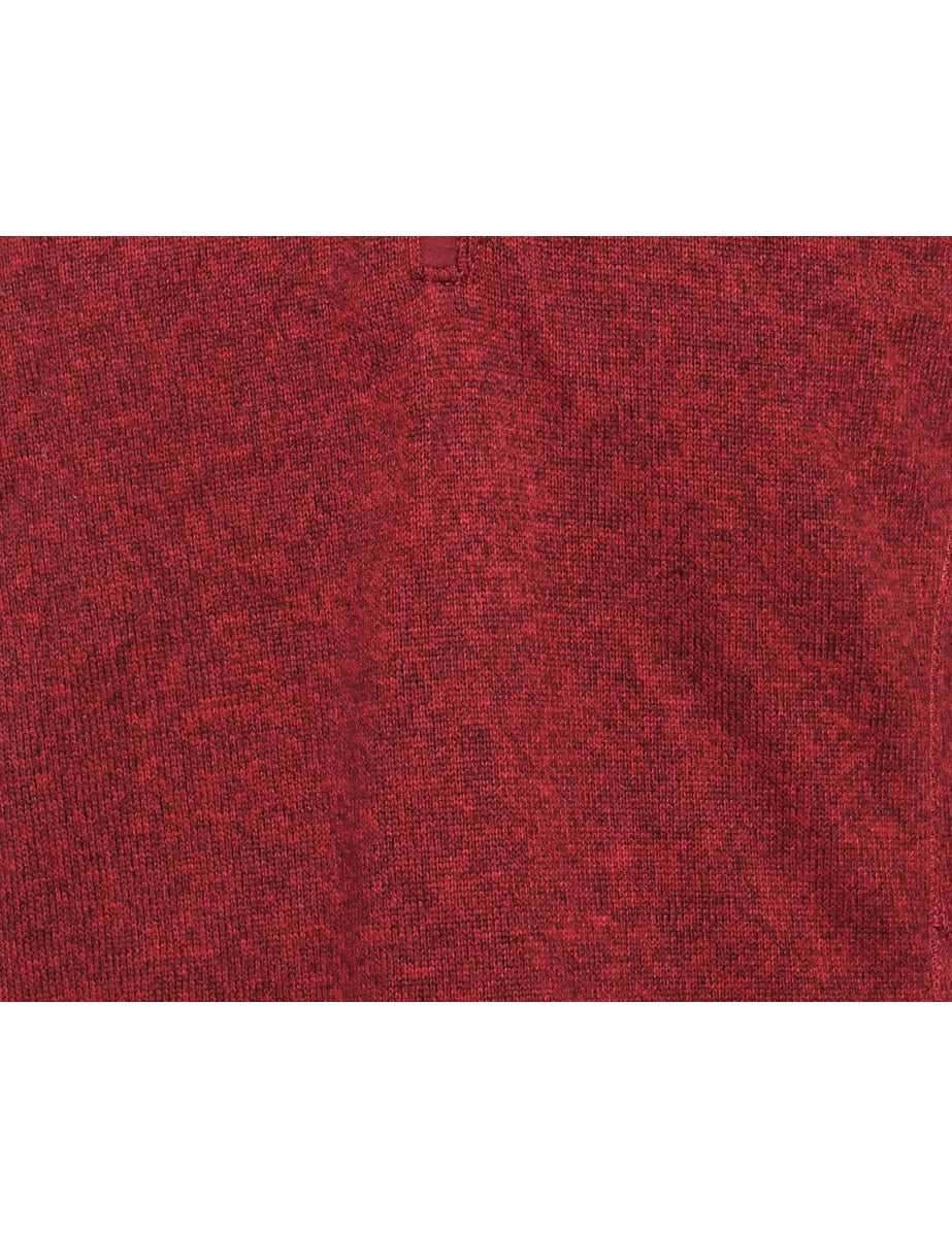 Plain Maroon Sweatshirt - S