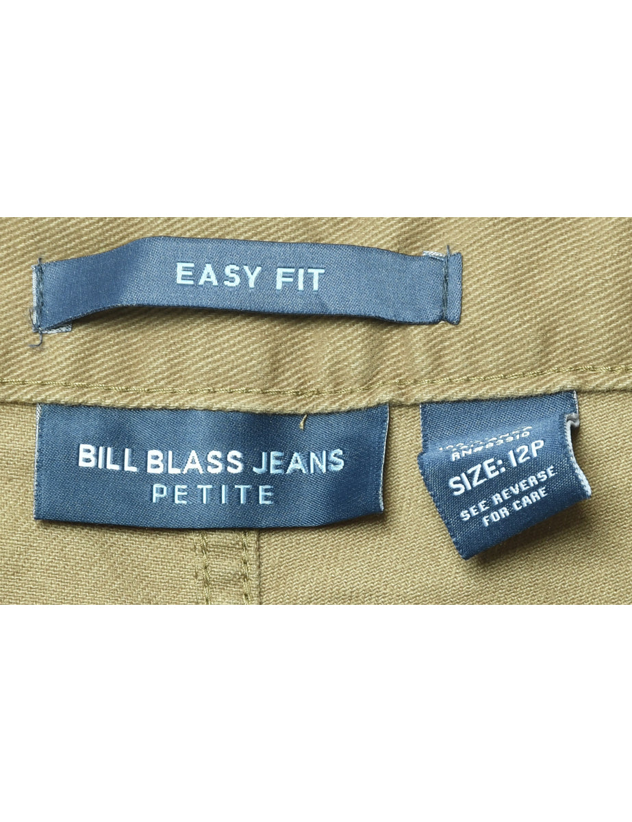 Brown Bill Blass Straight Fit Jeans - W36 L31