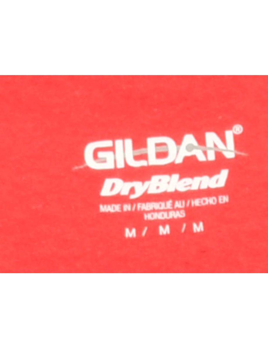 Gildan Printed Hoodie - M