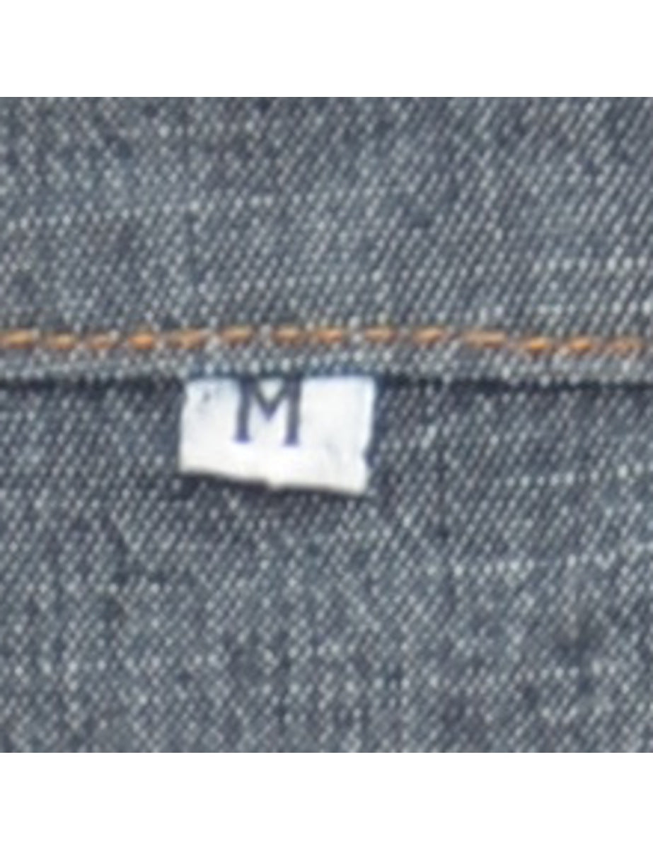 Studded Denim Jacket - M