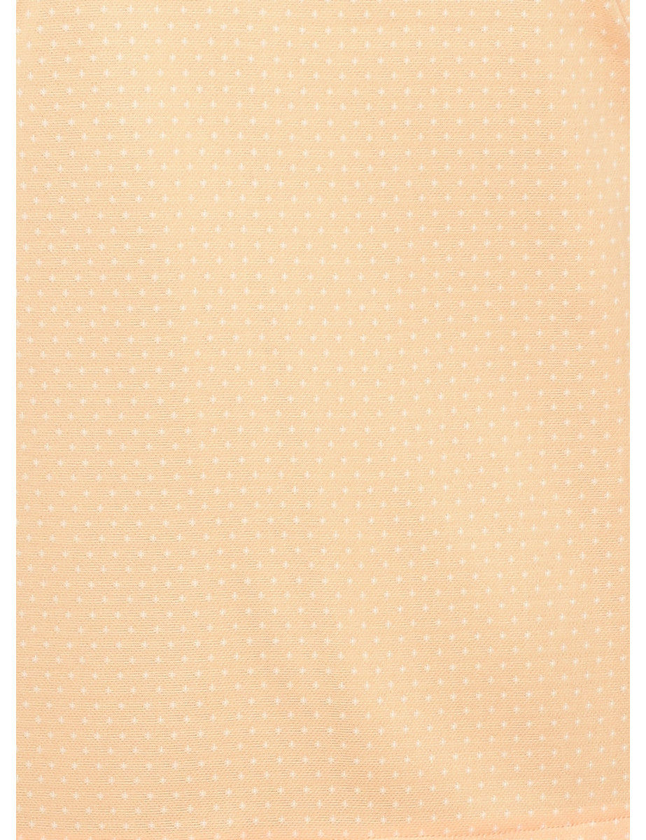 Coral Vintage Lace Trim Dress - L