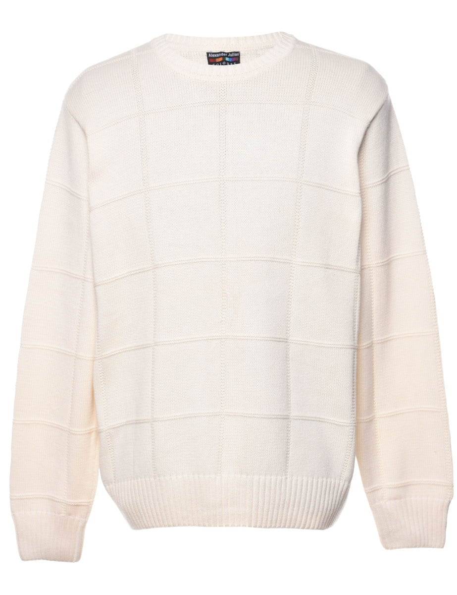 Off White Jumper - L