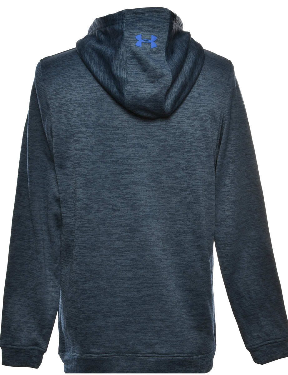 Navy Under Armour Printed Hoodie - S