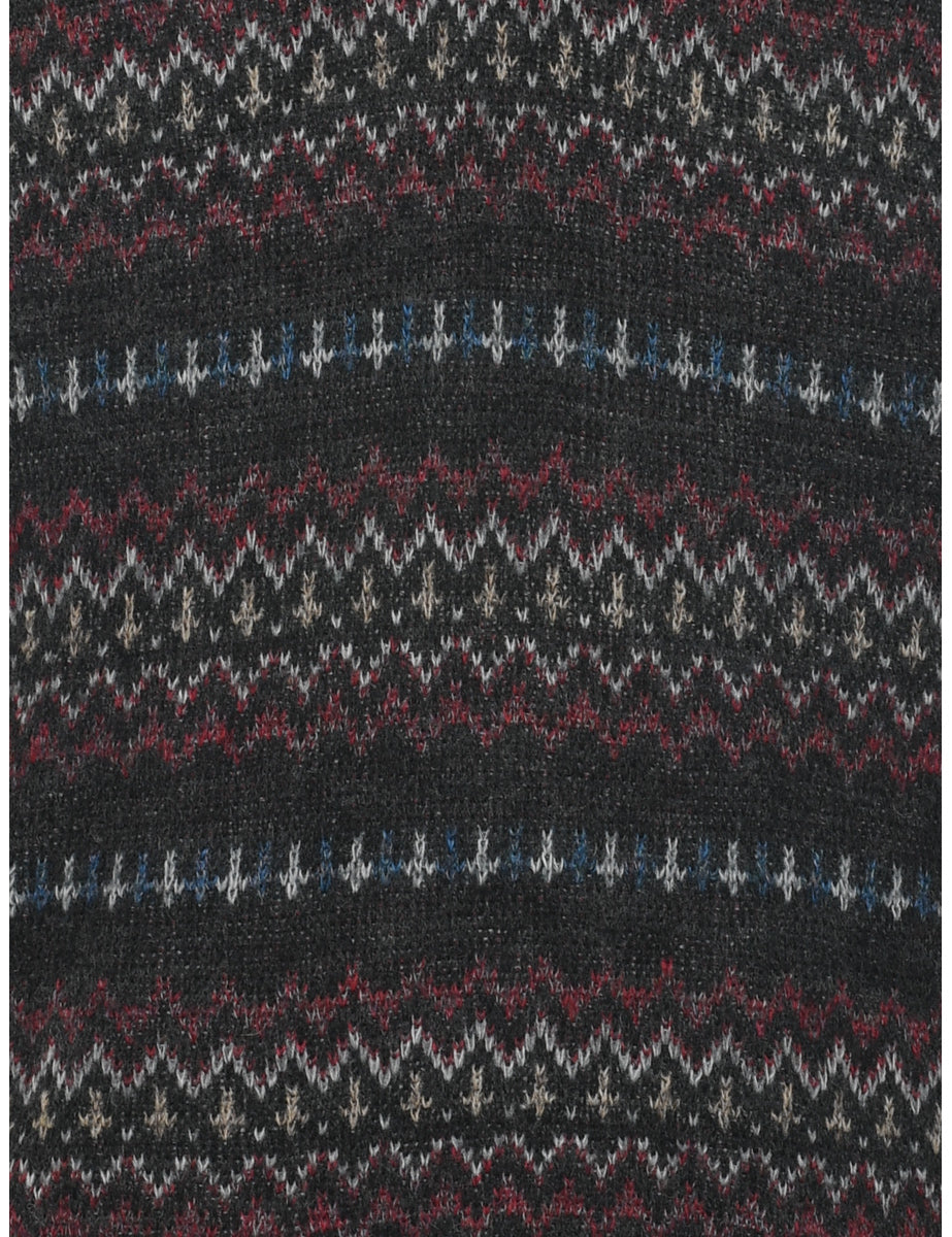 Dark Grey Sweater Vest - M
