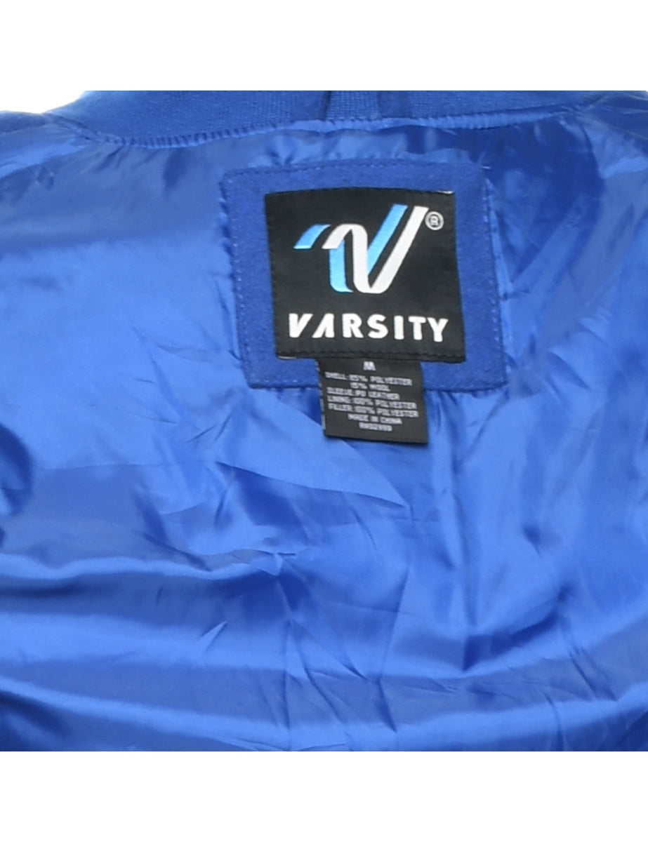 Popper Front Team Jacket - M