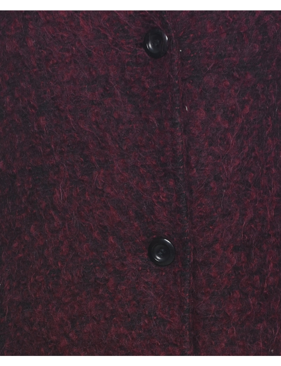 Plum Coat - M