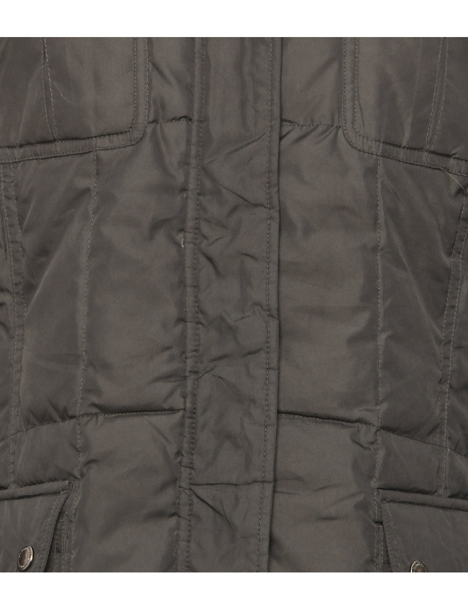 Black Calvin Klein Puffer Jacket - L