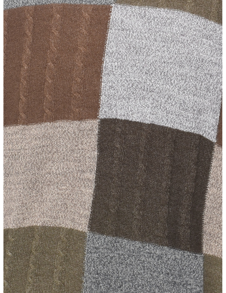 Olive Green Jumper - M