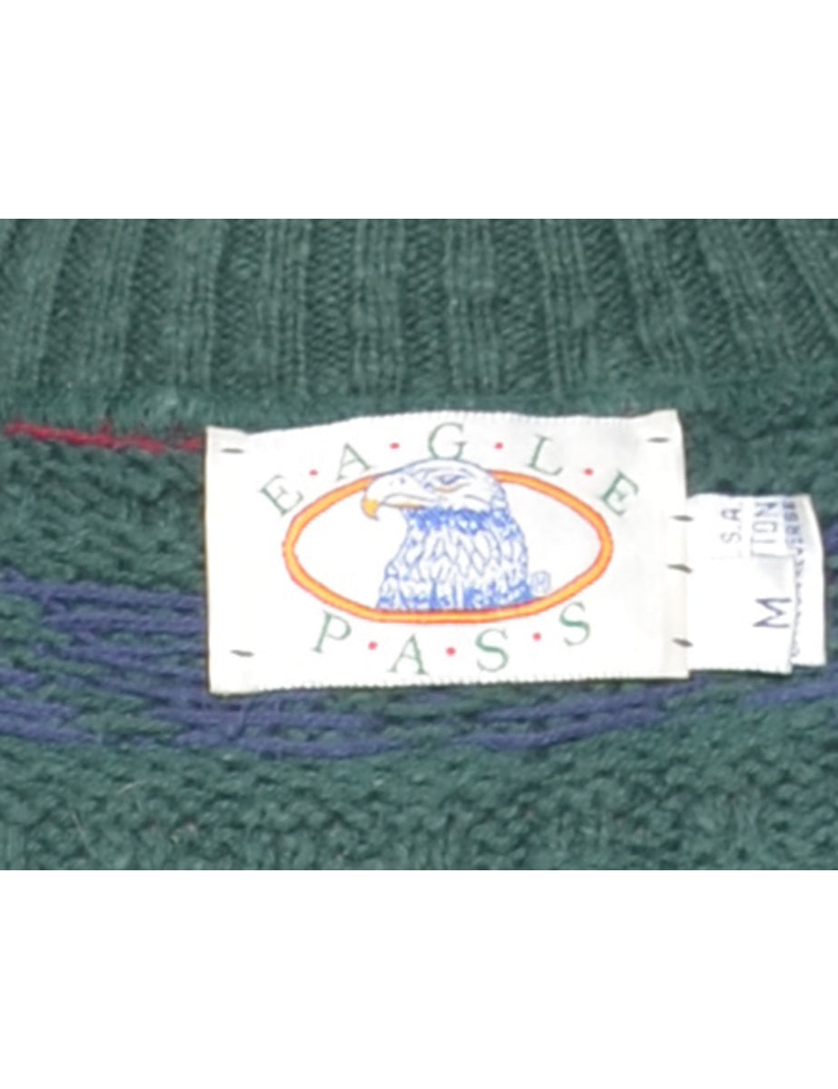 Dark Green Jumper - M