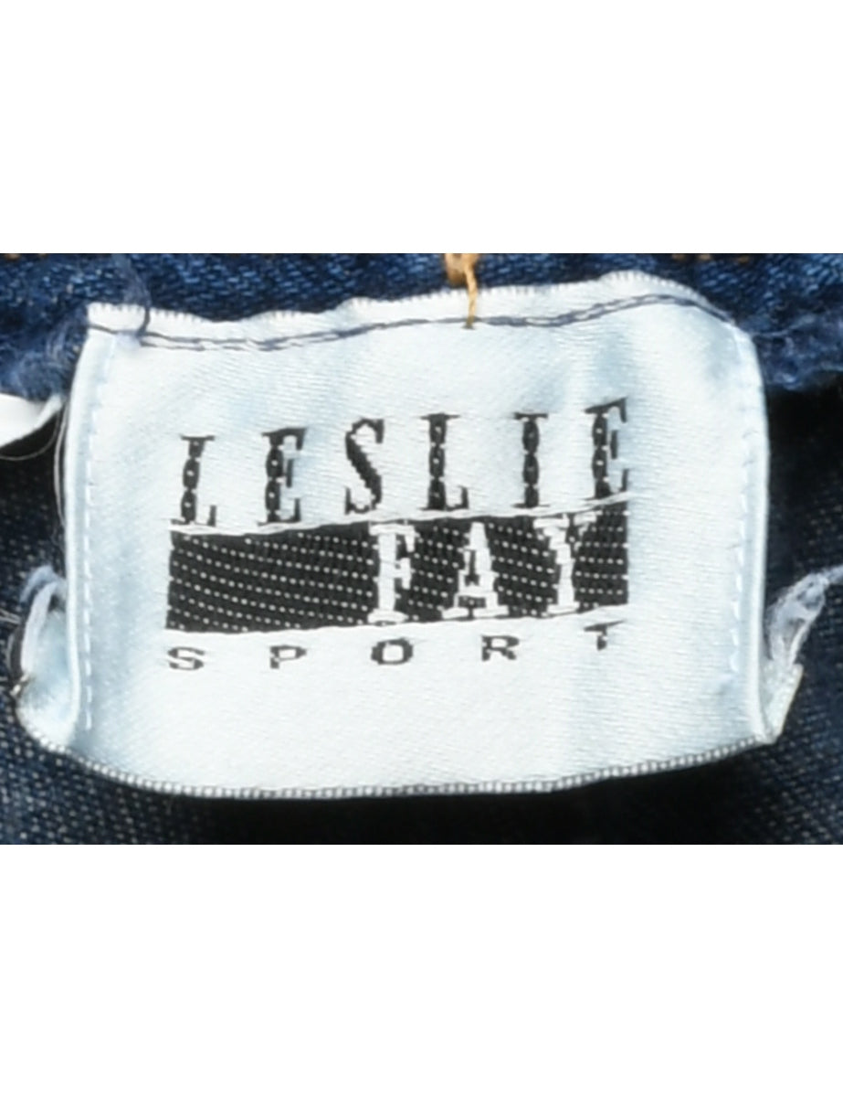 Leslie Fay Denim Skirt - M