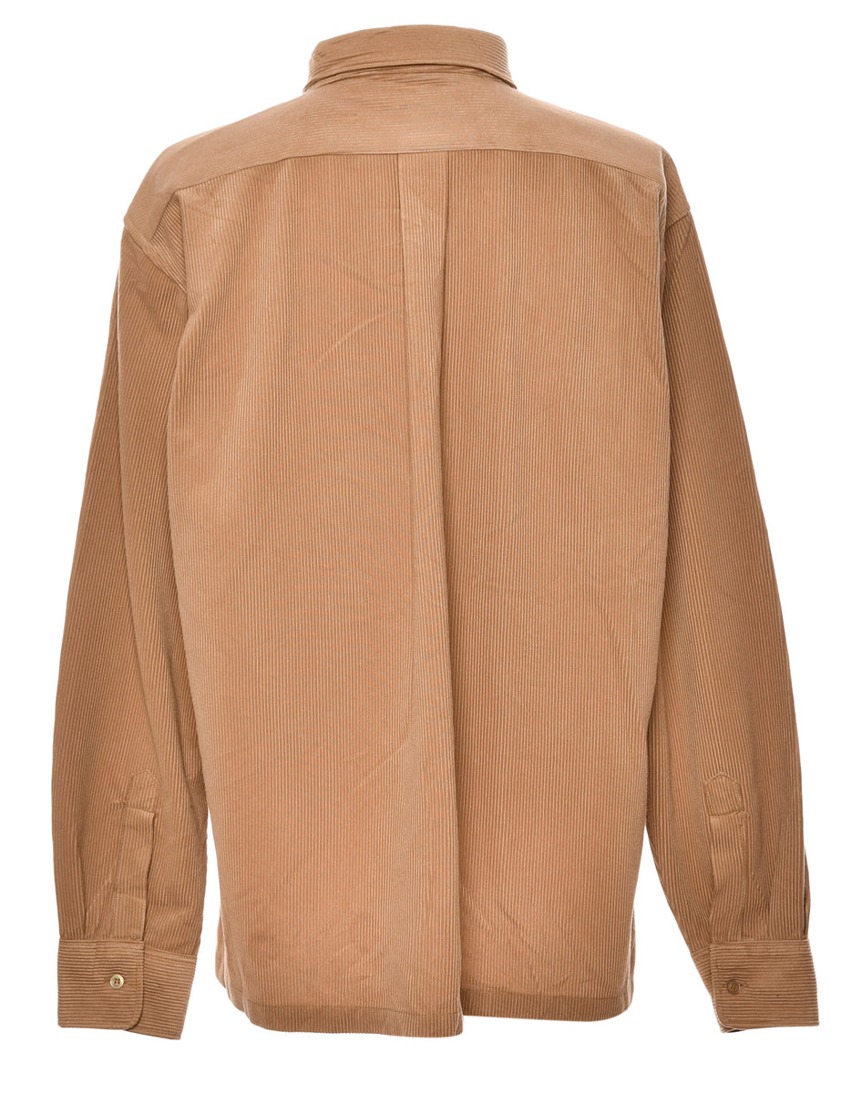 Corduroy Dark Brown Shirt - L
