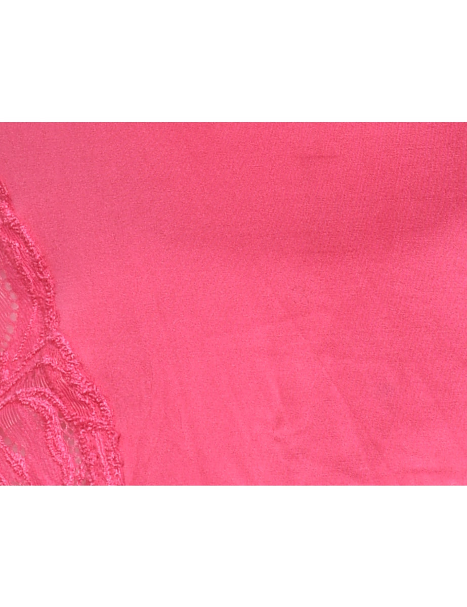 Sheer Pink Top - M