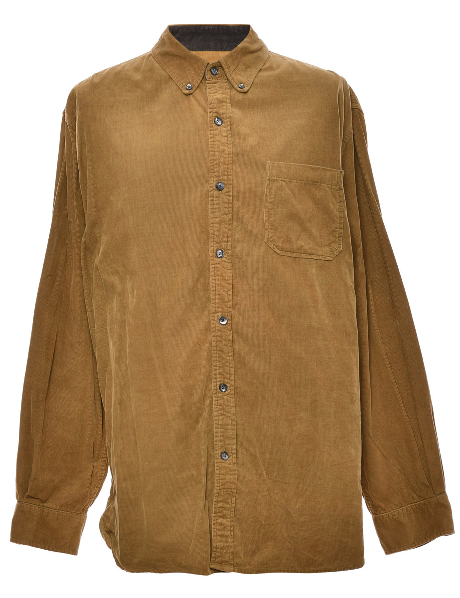 Olive Green The Territory Ahead Corduroy Shirt - XL
