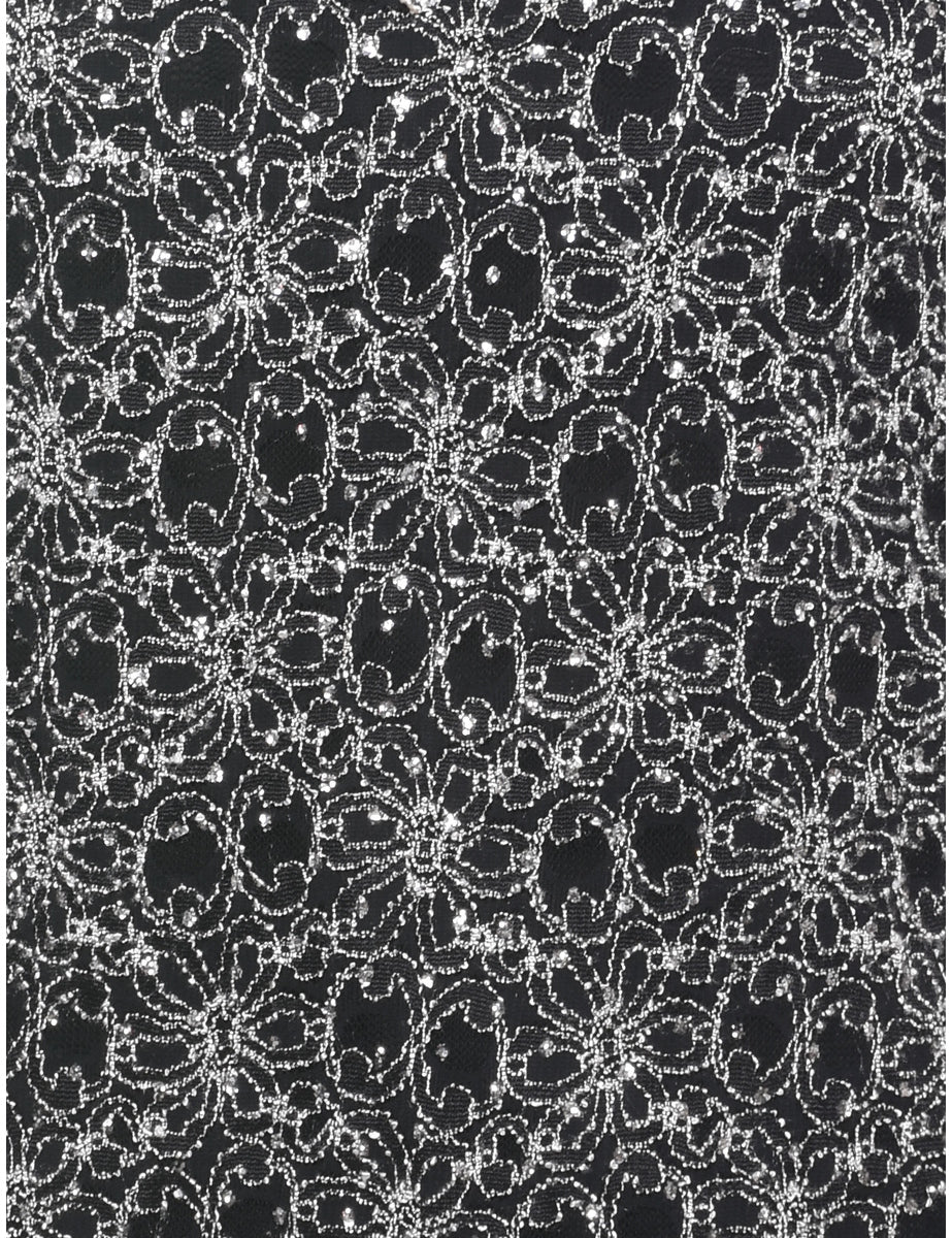 Floral Evening Top - M