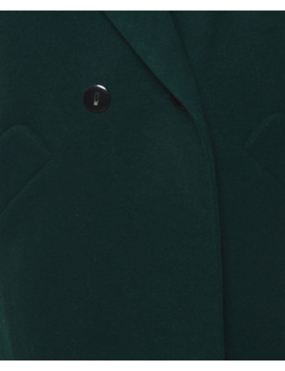 Double Breasted Trench Coat - L