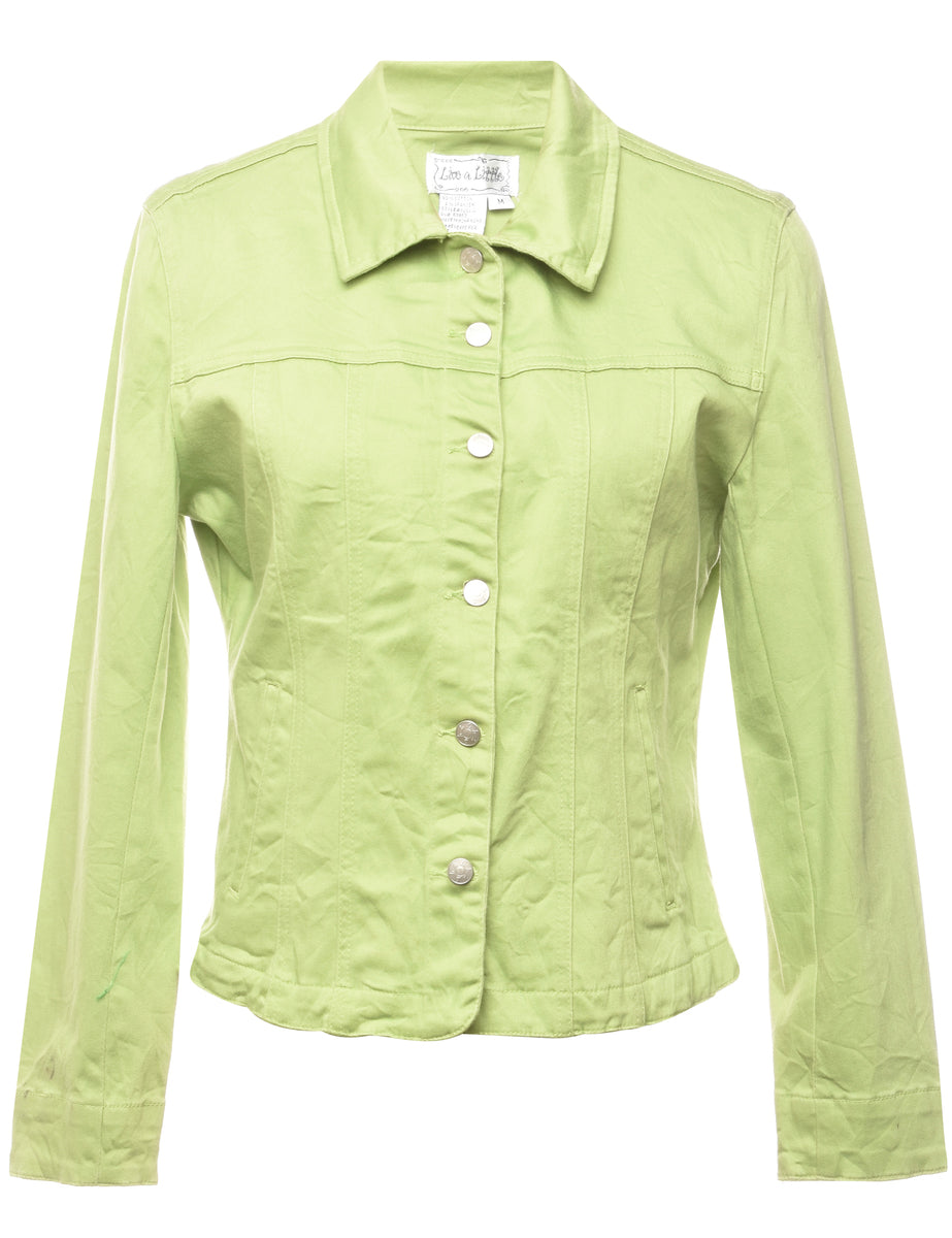 Button Front Jacket - M