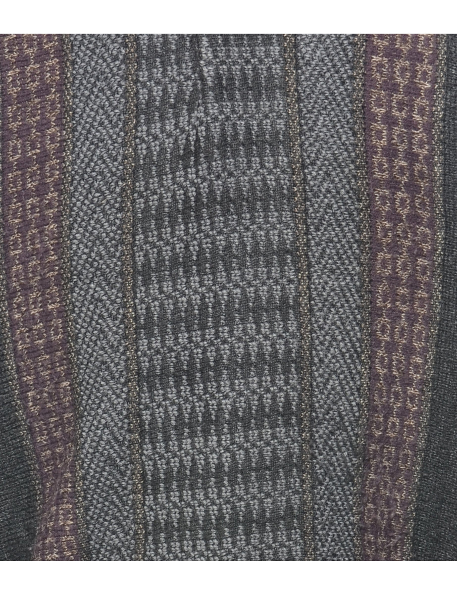 Dark Grey Jumper - L