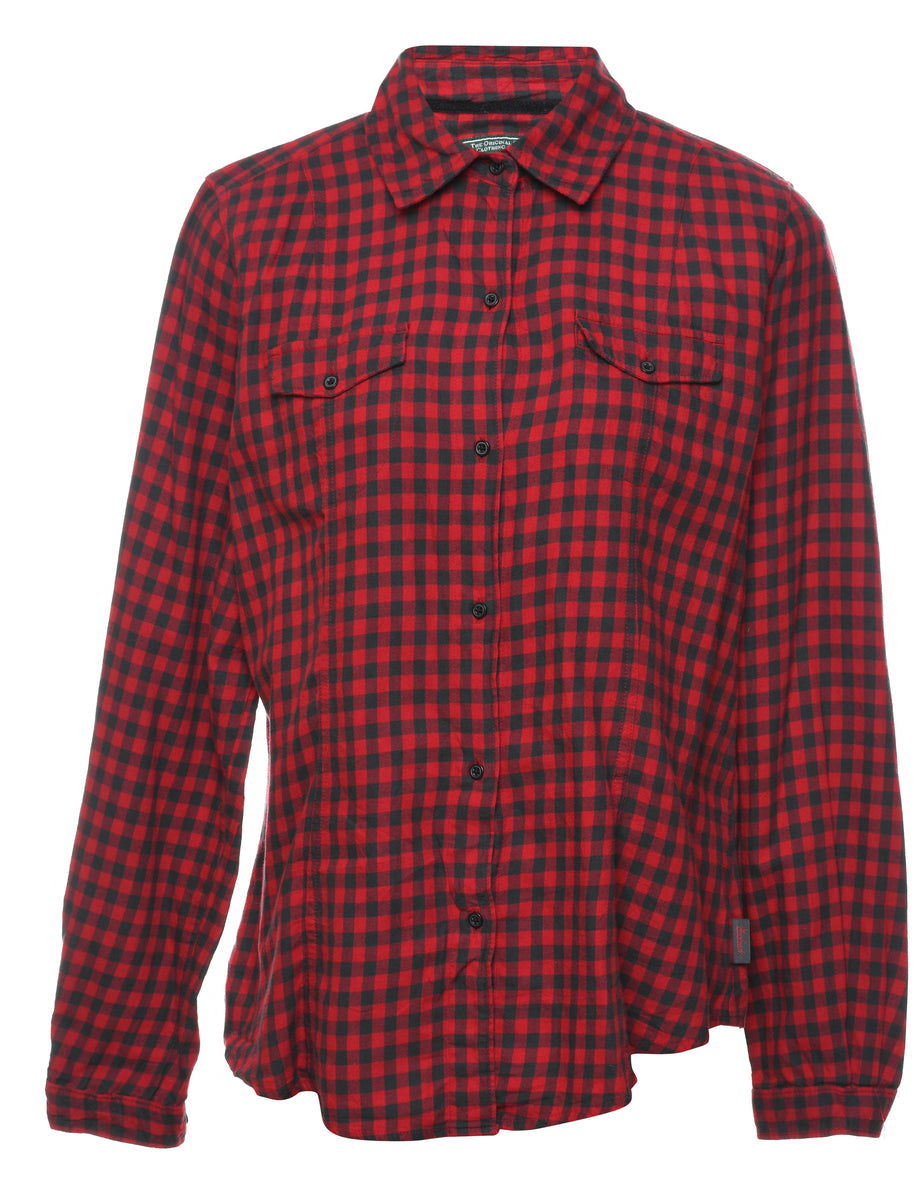 Woolrich Gingham Pattern Shirt - M
