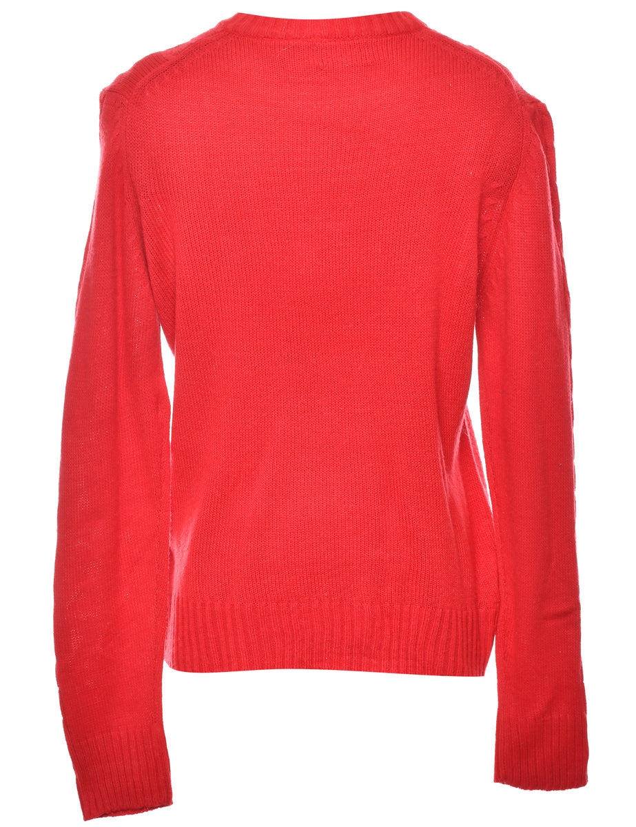 Cable Knit Jumper - S