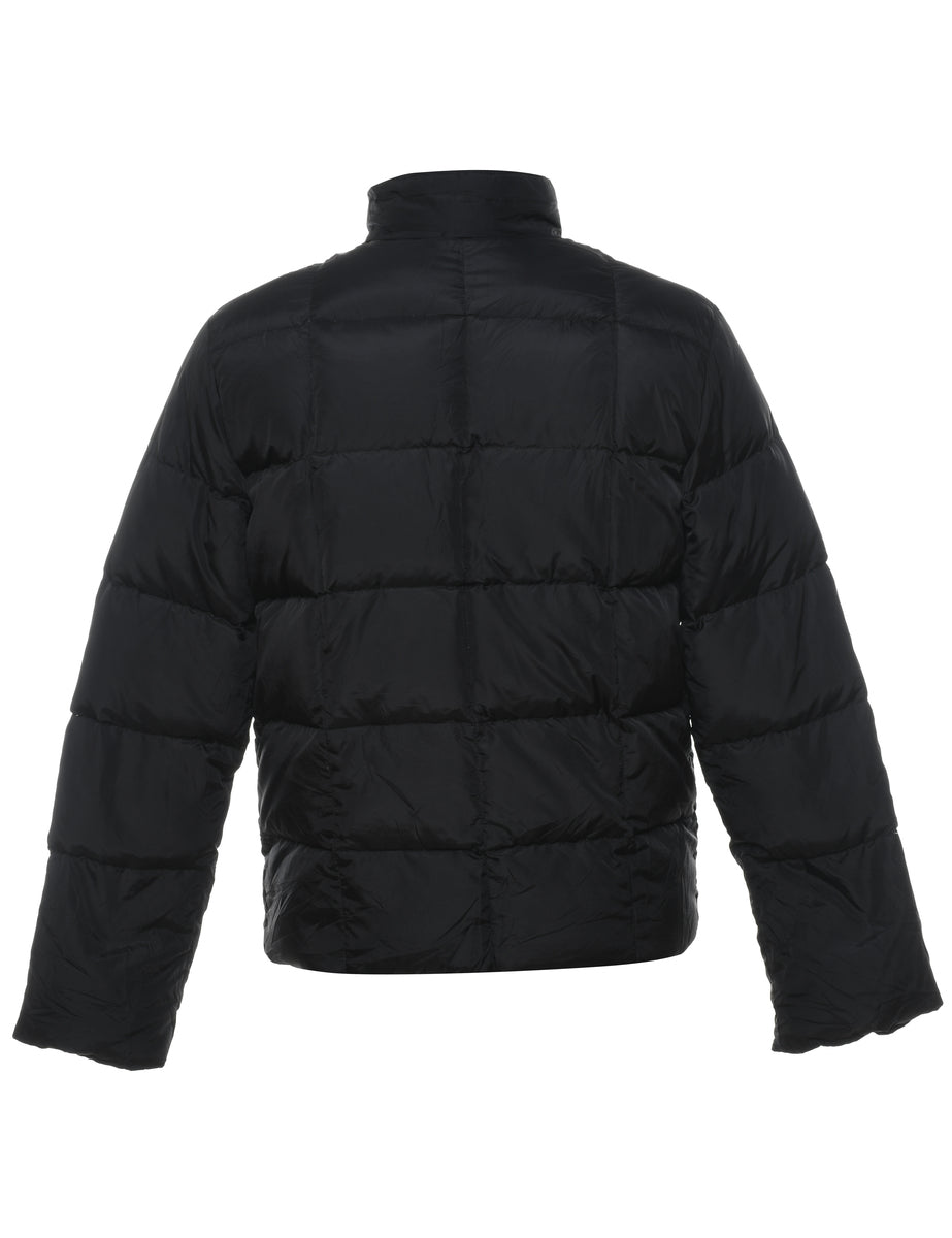 Black Classic Hilary Radley Zip-Front Jacket - S