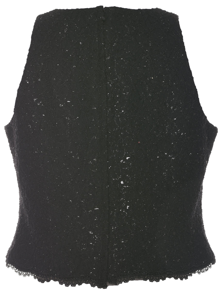 Lurex Evening Top - M