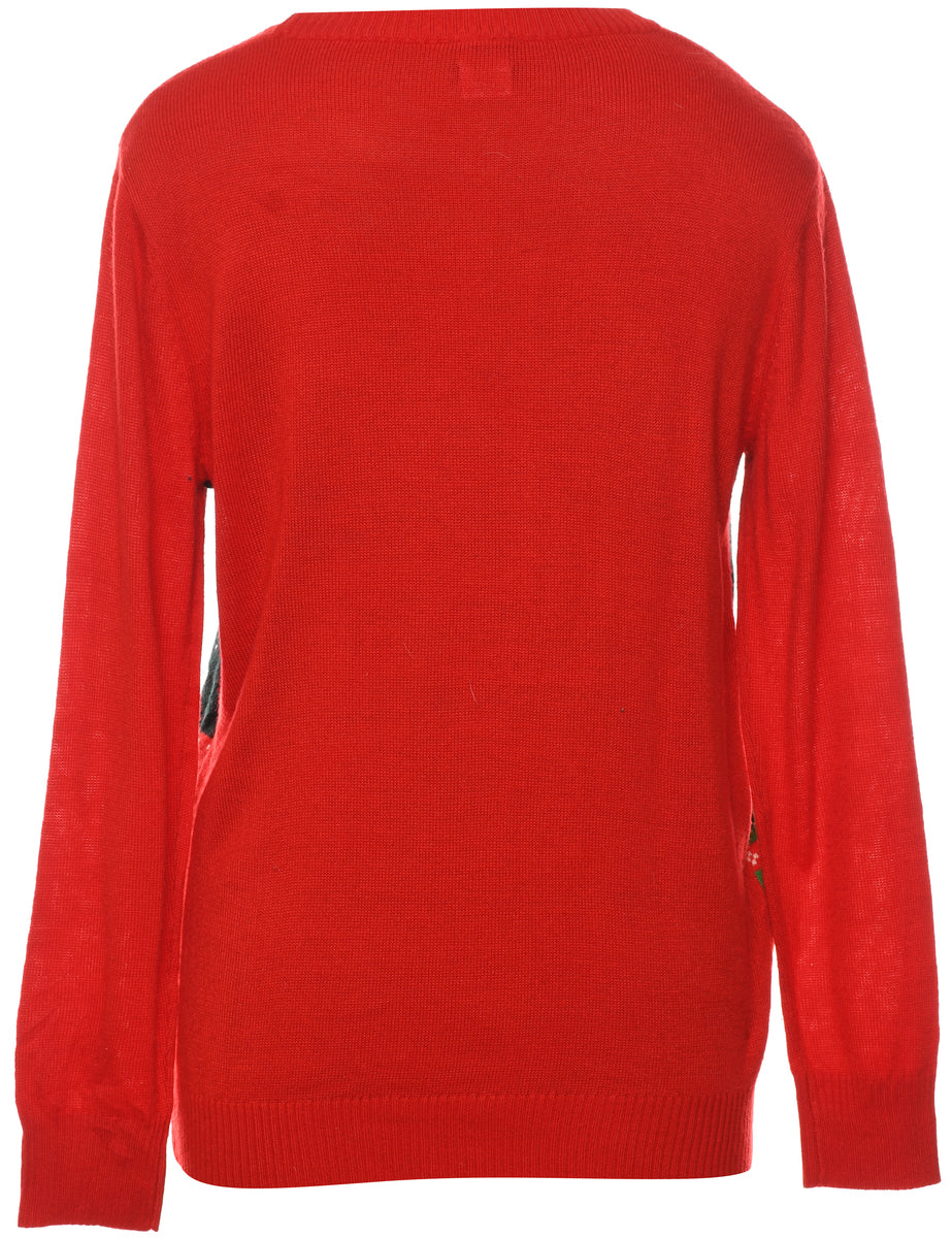 Festive Season Christmas Jumper - M