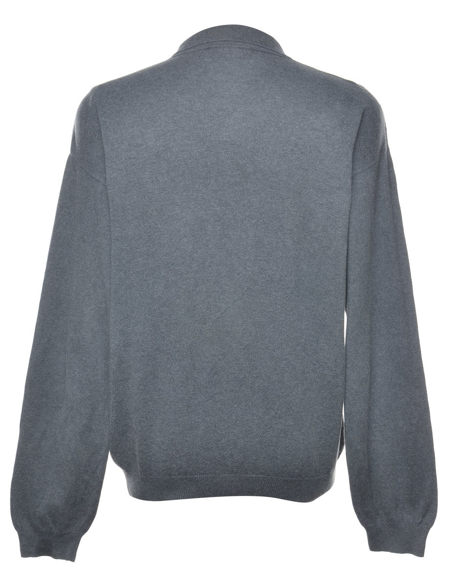 Croft & Barrow Argyle Knit Jumper - L