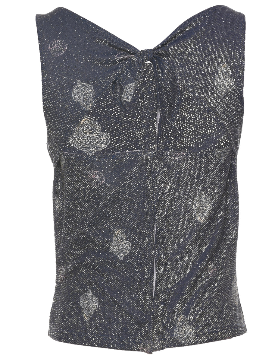 Lurex Evening Top - S