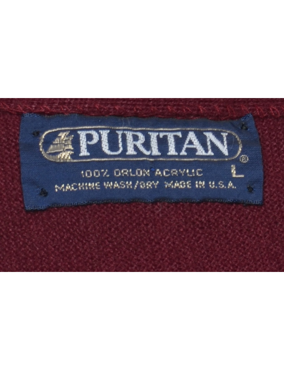 Long Sleeved Cardigan - L
