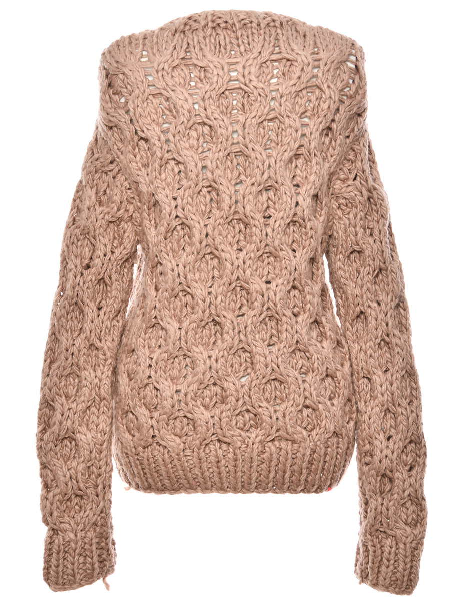 Brown Jumper - L